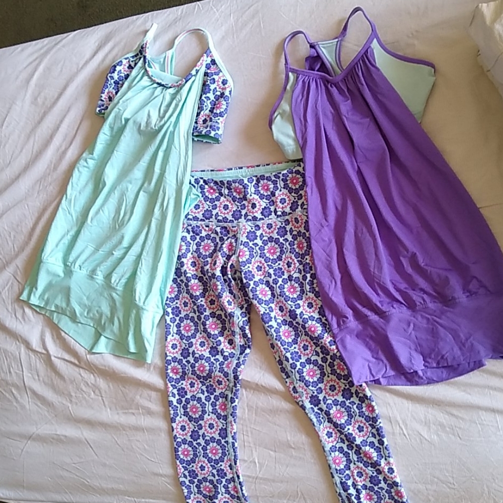 Like NEW Lululemon - Only the pants Twiggy purple pants -